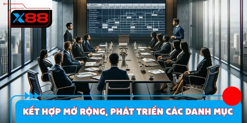 Kết hợp mở rộng, phát triển các danh mục